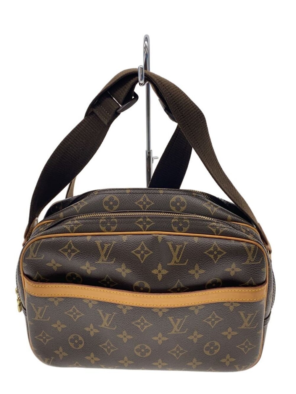 LOUIS VUITTON Reporter Monogram Canvas Brown Monogram
